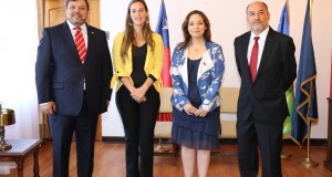 Intendenta Lucía Pinto define lineamientos de trabajo junto a sus tres Gobernadores Provinciales