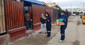 En Ovalle, Más de 5 mil canastas de alimentos han sido distribuidas durante los primeros cuatro días de entrega.