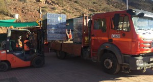 Comenzó la segunda entrega de cajas de «Alimentos para Chile», dispuesta por el Gobierno en Río Hurtado