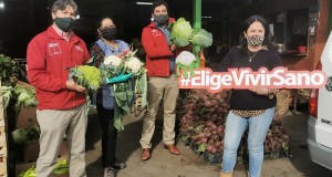 Autoridades invitan a escoger la fruta y verdura preferida de Chile