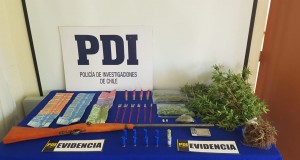 PDI REALIZA OPERATIVO EN PUEBLO DE LIMARÍ  POR MICROTRÁFICO Y PORTE DE ARMAS