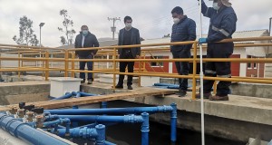 Más de un 85% de avance tienen las obras sanitarias de Nueva Aurora de la comuna de Ovalle