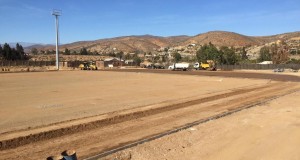 Estadio de Canela muestra un gran avance en su construcción