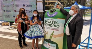 Ovalle ha tenido una exitosa campaña de reciclaje de vidrio y botellas de plástico