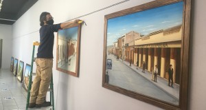 El artista Augusto Salazar rescata la identidad territorial de Ovalle en su nueva exposición pictórica