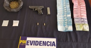 PDI incauta armas usadas para cometer delitos en en Monte Patria y Coquimbo