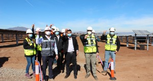 Seremi de Energía inaugura el parque fotovoltaico Ovalle Norte