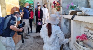 Jueza de Ovalle encabezó exhumación en cementerio de Monte Patria