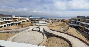 Subsecretario del Trabajo, Fernando Arab, llegó hasta Guanaqueros para conocer construcción de importante futuro centro turístico, que dará empleo a trabajadores de la zona