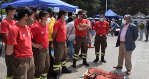 En la Plaza de armas de Ovalle se realizó la segunda versión de la Expo Emergencia