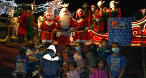 El Trineo Navideño en Río Hurtado recorre cada una de las localidades de la comuna