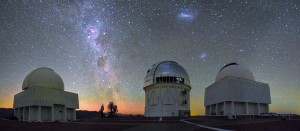 LMC and SMC over Cerro Tololo