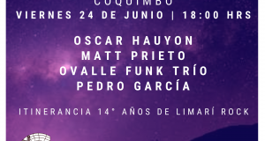 En Coquimbo, bandas y solistas ovallinos se presentarán en Centro Cultural Palace este viernes