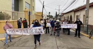 En Ovalle, vecinos protestan contra Fiscalía local