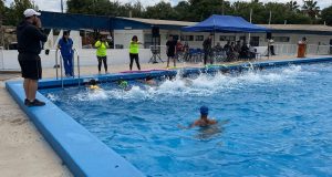 <strong>Se lanzaron los cursos de natación gratuitos en la Piscina Municipal de Ovalle</strong>
