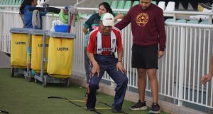 Escuela amor verde se concentra en trabajos de atletismo