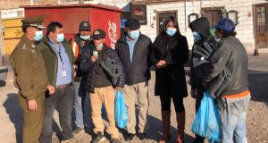 Ruta Social brinda alimentación y abrigo a personas en situación de calle en la época invernal 