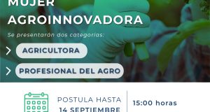 Abren postulaciones para el Premio Nacional Mujer AgroInnovadora 2023
