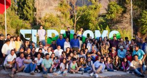 En la comuna de Monte Patria la comunidad de El Palomo inauguró sus letras volumétricas para señalar la entrada a la localidad