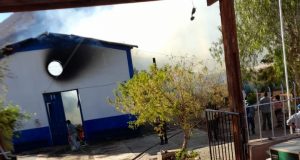 Pesar en la Arquidiócesis de La Serena por Incendio consumió templo “Cristo Rey” de Pichasca en la comuna de Río Hurtado.