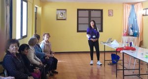 Empresa sanitaria Aguas del Valle  realiza talleres a Vecinos de Ovalle sobre el buen uso del alcantarillado.