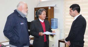 Entregan proyecto de acondicionamiento térmico por $1.964 millones para el Liceo Bicentenario Alejandro Álvarez Jofré.