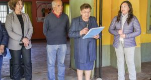 Club de Adulto Mayor Buena Esperanza de Higueras de Rapel inaugura mejoras en su sede.