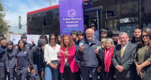 160 pesos costará el pasaje en los buses eléctricos de Ovalle para estudiantes con su TNE.
