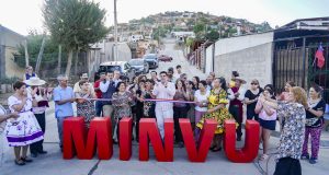 Comuna de Monte Patria: Inauguran pavimento participativo en Villa 89 de Chañaral Alto.