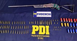 En Ovalle la PDI detiene a dos personas en flagrancia por tenencia ilegal de armas.