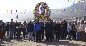 Vecinos y turistas dieron vida a la Fiesta de San Pedro en Caleta Talquilla  de la comuna de Ovalle.