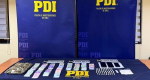 Operativo MT-0 de la BICRIM de la PDI permite detener a tres personas e incautar droga y dinero en Ovalle.