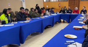 Autoridades de Limarí coordinan plan de contingencia ante próximo evento meteorológico en la provincia.