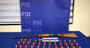 PDI OVALLE DETUVO A HOMBRE POR TENENCIA ILEGAL DE ESCOPETA Y MUNICIONES.